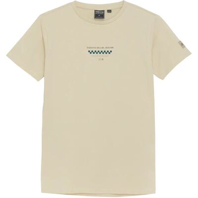 Indian Blue Jeans T-Shirt Chest Print 164 Cream 164 Indian Blue Jeans T-Shirt Chest Print 164 Cream 164