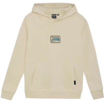 Indian Blue Jeans Hoodie Badge 164 Beige 164 Indian Blue Jeans Hoodie Badge 164 Beige 164