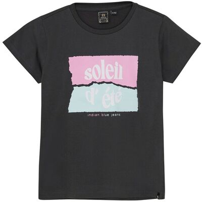 Indian Blue Jeans T-Shirt Chest Print 116 Black 116 Indian Blue Jeans T-Shirt Chest Print 116 Black 116