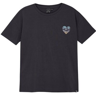 Indian Blue Jeans T-Shirt Backprint 110 Black 110 Indian Blue Jeans T-Shirt Backprint 110 Black 110