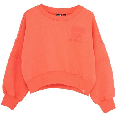 Indian Blue Jeans Sweater Bright 140 Coral 140 Indian Blue Jeans Sweater Bright 140 Coral 140