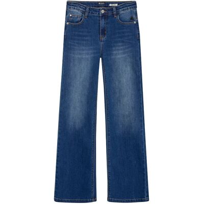 Indian Blue Jeans Wide Fit Dark Denim 164 Blue 164 Indian Blue Jeans Wide Fit Dark Denim 164 Blue 164