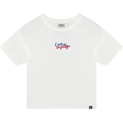 Indian Blue Jeans T-Shirt Plage 140 White 140 Indian Blue Jeans T-Shirt Plage 140 White 140