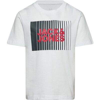 Jack & Jones Jjecorp Logo Tee Play Ss O-Neck Noos Mni 98 White 98 Jack & Jones Jjecorp Logo Tee Play Ss O-Neck Noos Mni 98 White 98
