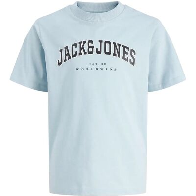 Jack & Jones Jjecaleb Varsity Tee Ss O-Neck Noos Jnr 140 Blue 140 Jack & Jones Jjecaleb Varsity Tee Ss O-Neck Noos Jnr 140 Blue 140