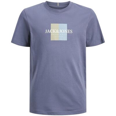 Jack & Jones Jorfrederiksberg Box Tee Ss C.n Sn Jnr 176 Blue 176 Jack & Jones Jorfrederiksberg Box Tee Ss C.n Sn Jnr 176 Blue 176