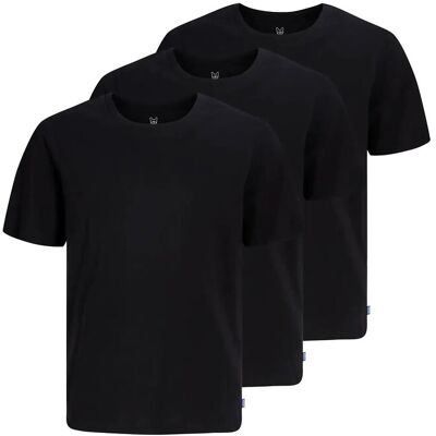 Jack & Jones Jjeorganic Basic Tee Ss 3Pk Mp Noos Jnr 140 Black 140 Jack & Jones Jjeorganic Basic Tee Ss 3Pk Mp Noos Jnr 140 Black 140