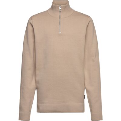 Jack & Jones Jprblamilano Spring Knit Half Zip Jnr 176 Beige 176 Jack & Jones Jprblamilano Spring Knit Half Zip Jnr 176 Beige 176