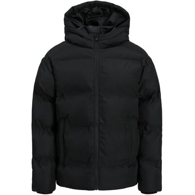 Jack & Jones Jjesoho Puffer Hood Sn Jnr 140 Black 140 Jack & Jones Jjesoho Puffer Hood Sn Jnr 140 Black 140