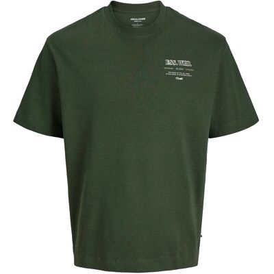 Jack & Jones Jjeurban Edge Studio Tee Ss O-Neck Jnr 176 Green 176 Jack & Jones Jjeurban Edge Studio Tee Ss O-Neck Jnr 176 Green 176