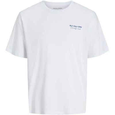 Jack & Jones Jjninety Tee Ss Crew Neck Jnr 128 White 128 Jack & Jones Jjninety Tee Ss Crew Neck Jnr 128 White 128