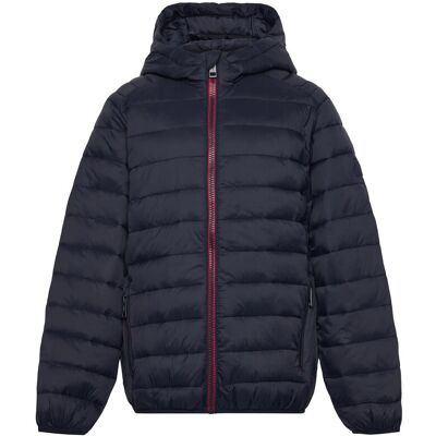 Jack & Jones Jjebradley Light Puffer Hood Jnr 164 Navy 164 Jack & Jones Jjebradley Light Puffer Hood Jnr 164 Navy 164