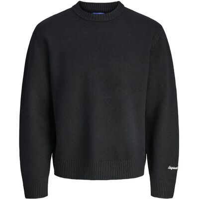 Jack & Jones Jornorrebro Knit Crew Neck Sn Jnr 164 Black 164 Jack & Jones Jornorrebro Knit Crew Neck Sn Jnr 164 Black 164
