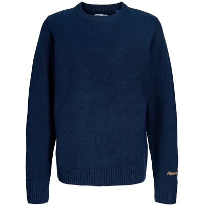 Jack & Jones Jornorrebro Knit Crew Neck Sn Jnr 176 Navy 176 Jack & Jones Jornorrebro Knit Crew Neck Sn Jnr 176 Navy 176