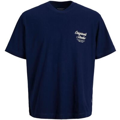 Jack & Jones Jornorrebro Typo Tee Ss Crew Neck Sn Jnr 164 Navy 164 Jack & Jones Jornorrebro Typo Tee Ss Crew Neck Sn Jnr 164 Navy 164