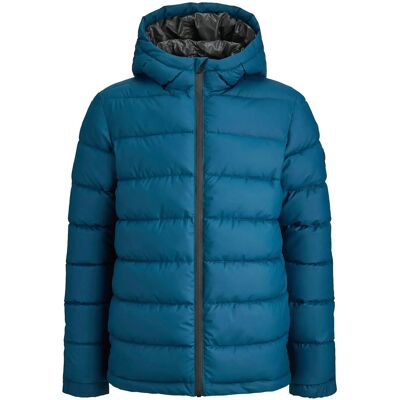 Jack & Jones Jcopoint Pu Puffer Jacket Bf Jnr 164 Blue 164 Jack & Jones Jcopoint Pu Puffer Jacket Bf Jnr 164 Blue 164