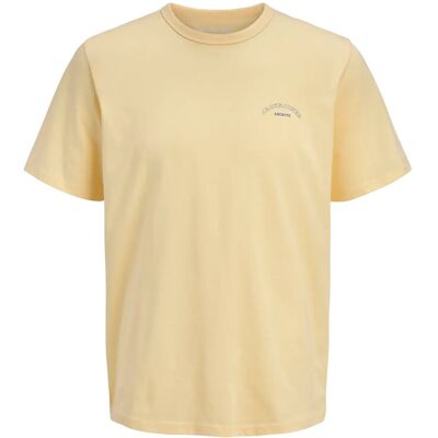 Jack & Jones Jjcollege Logo Tee Ss Crew Neck Jnr 176 Yellow 176 Jack & Jones Jjcollege Logo Tee Ss Crew Neck Jnr 176 Yellow 176