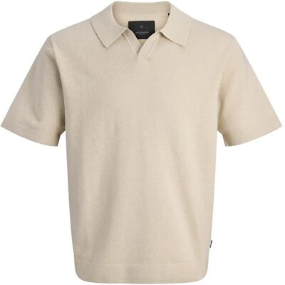 Jack & Jones Jprblamilano Spring Knit Split Nec Jnr 140 Beige 140 Jack & Jones Jprblamilano Spring Knit Split Nec Jnr 140 Beige 140