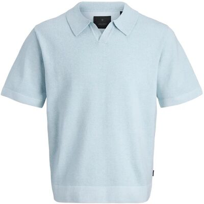 Jack & Jones Jprblamilano Spring Knit Split Nec Jnr 164 Blue 164 Jack & Jones Jprblamilano Spring Knit Split Nec Jnr 164 Blue 164