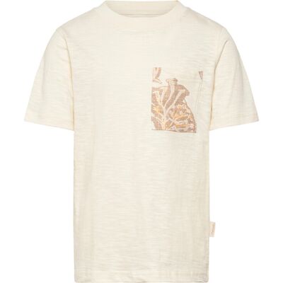 Jack & Jones Jormontauk Aop Pocket Tee Cn Jnr 140 Cream 140 Jack & Jones Jormontauk Aop Pocket Tee Cn Jnr 140 Cream 140