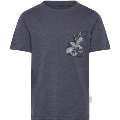 Jack & Jones Jormontauk Aop Pocket Tee Cn Jnr 128 Navy 128 Jack & Jones Jormontauk Aop Pocket Tee Cn Jnr 128 Navy 128