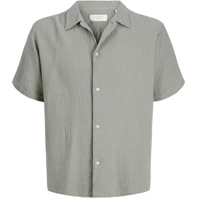 Jack & Jones Jornantucket Double Cloth Shirt Ss Mni 122 Khaki 122 Jack & Jones Jornantucket Double Cloth Shirt Ss Mni 122 Khaki 122