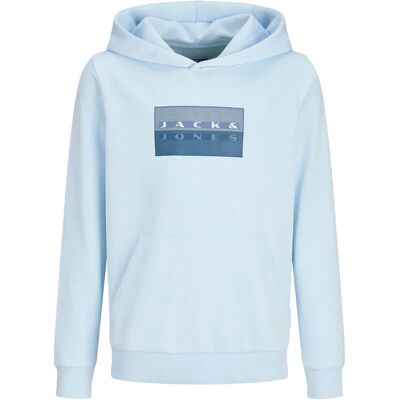 Jack & Jones Jcofusion Graphic Sweat Hood Sn Jnr 164 Blue 164 Jack & Jones Jcofusion Graphic Sweat Hood Sn Jnr 164 Blue 164