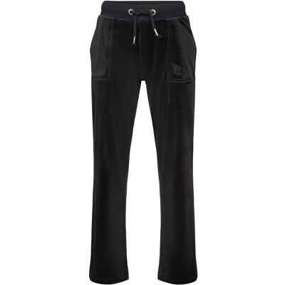 Juicy Couture Tonal Wide Leg Jogger 122 Black 122 Juicy Couture Tonal Wide Leg Jogger 122 Black 122