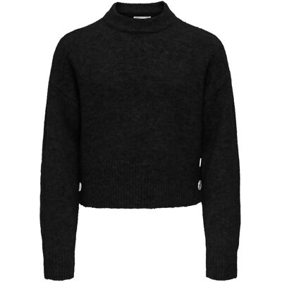 Kids Only Kogrene Life Ls Button O-Neck Cp Knt 134-140 Black 134-140 Kids Only Kogrene Life Ls Button O-Neck Cp Knt 134-140 Black 134-140
