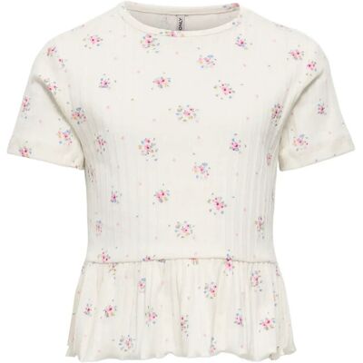 Kids Only Kmgbillie Ss Aop Top Jrs 110 Cream 110 Kids Only Kmgbillie Ss Aop Top Jrs 110 Cream 110
