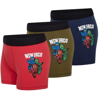 Lego Lwagan 601 - 3-Pack Boxers 98-10 Patterned 98-10 Lego Lwagan 601 - 3-Pack Boxers 98-10 Patterned 98-10