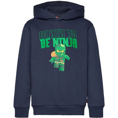 Lego Lwsaku 701 -Hooded Sweatshirt 104 Navy 104 Lego Lwsaku 701 -Hooded Sweatshirt 104 Navy 104