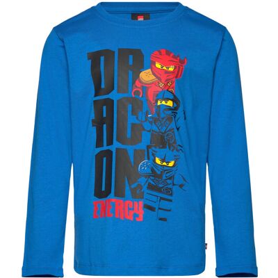 Lego Lwtaffy 703 - T-Shirt L/S 104 Blue 104 Lego Lwtaffy 703 - T-Shirt L/S 104 Blue 104