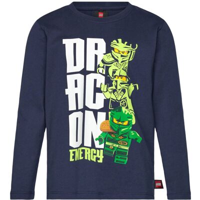 Lego Lwtaffy 703 - T-Shirt L/S 104 Navy 104 Lego Lwtaffy 703 - T-Shirt L/S 104 Navy 104