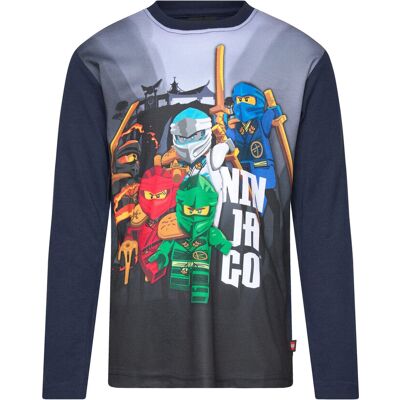 Lego Lwtaffy 707 - T-Shirt L/S 104 Navy 104 Lego Lwtaffy 707 - T-Shirt L/S 104 Navy 104