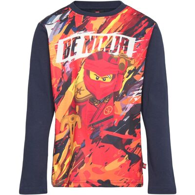 Lego Ninjago® T-Shirt L/S - Lwtaffy 702 110 Navy 110 Lego Ninjago® T-Shirt L/S - Lwtaffy 702 110 Navy 110