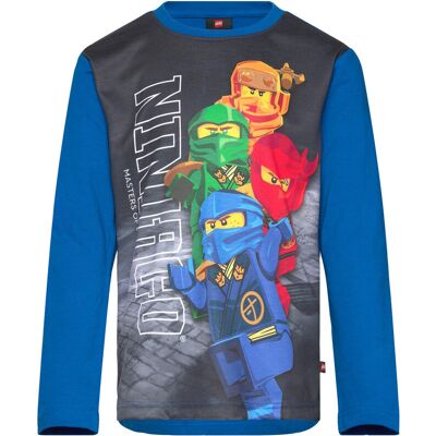 Lego Lwtaffy 620 - T-Shirt L/S 104 Blue 104 Lego Lwtaffy 620 - T-Shirt L/S 104 Blue 104