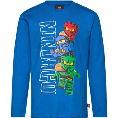 Lego Lwtaffy 622 - T-Shirt L/S 122 Blue 122 Lego Lwtaffy 622 - T-Shirt L/S 122 Blue 122