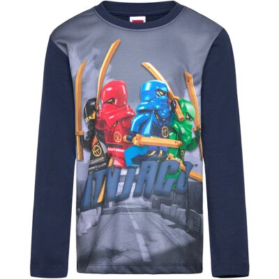 Lego Lwtaj 101 - T-Shirt L/S 146 Navy 146 Lego Lwtaj 101 - T-Shirt L/S 146 Navy 146