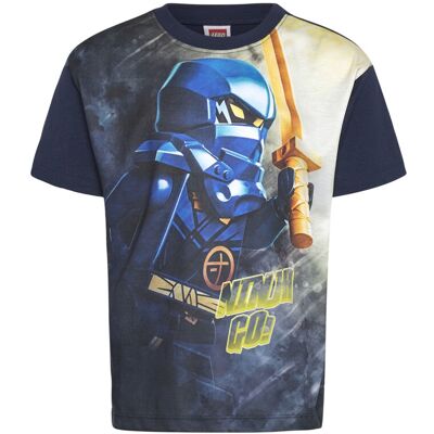 Lego Lwtaj 312 - T-Shirt S/S 104 Navy 104 Lego Lwtaj 312 - T-Shirt S/S 104 Navy 104
