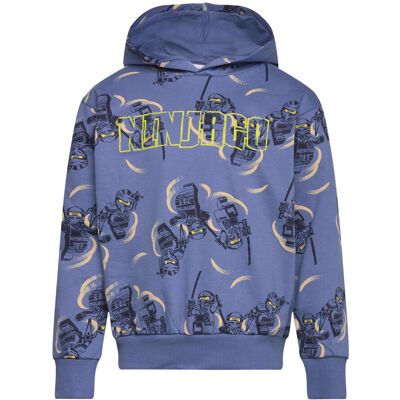 Lego Lwsian 300 -Hooded Sweatshirt 146 Blue 146 Lego Lwsian 300 -Hooded Sweatshirt 146 Blue 146