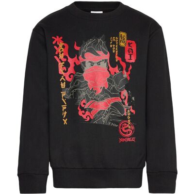 Lego Lwsian 205 - Sweatshirt 122 Black 122 Lego Lwsian 205 - Sweatshirt 122 Black 122