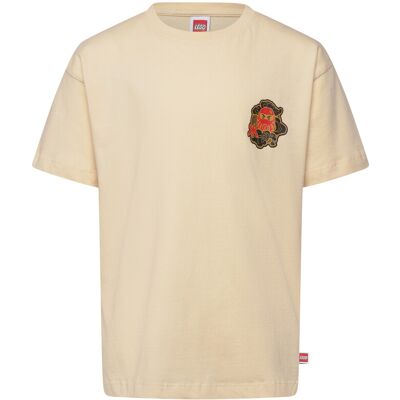 Lego Lwtaj 219 - T-Shirt S/S 116 Beige 116 Lego Lwtaj 219 - T-Shirt S/S 116 Beige 116