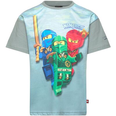 Lego Lwtaffy 309 - T-Shirt S/S 104 Grey 104 Lego Lwtaffy 309 - T-Shirt S/S 104 Grey 104
