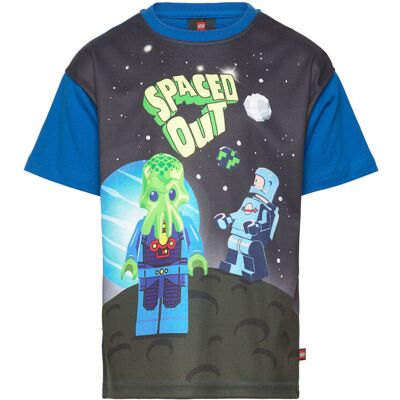 Lego Lwtaffy 105 - T-Shirt S/S 104 Blue 104 Lego Lwtaffy 105 - T-Shirt S/S 104 Blue 104