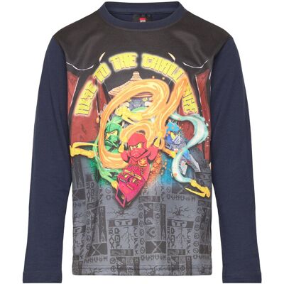 Lego Lwtaffy 115 - T-Shirt L/S 152 Navy 152 Lego Lwtaffy 115 - T-Shirt L/S 152 Navy 152