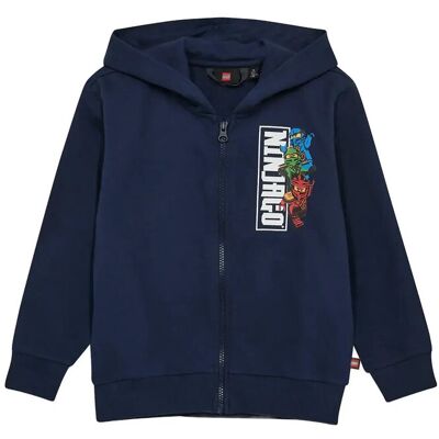 Lego Lwsaku 605 - Hooded Sweatshirt 110 Navy 110 Lego Lwsaku 605 - Hooded Sweatshirt 110 Navy 110