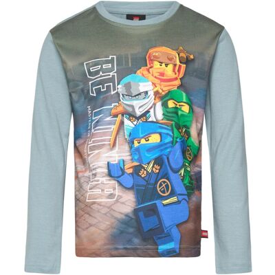 Lego Lwtaffy 608 - T-Shirt L/S 122 Blue 122 Lego Lwtaffy 608 - T-Shirt L/S 122 Blue 122