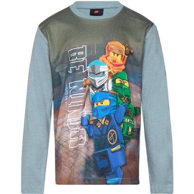 Lego Lwtaffy 608 - T-Shirt L/S 128 Blue 128 Lego Lwtaffy 608 - T-Shirt L/S 128 Blue 128