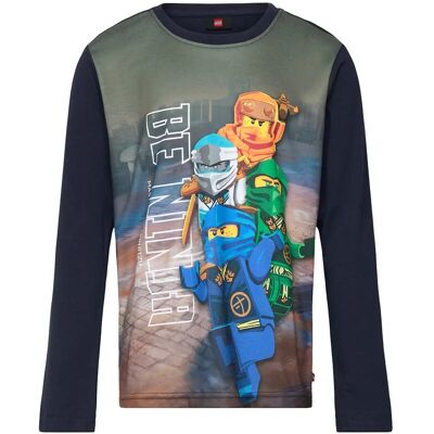 Lego Lwtaffy 608 - T-Shirt L/S 122 Navy 122 Lego Lwtaffy 608 - T-Shirt L/S 122 Navy 122